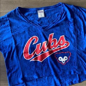 VS Chicago Cubs crop top